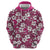 Piqi Bula Fiji Zip Hoodie Fijian Tapa Seamless Hibiscus - Polynesian Pride
