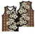 Bula Fiji Masi Basketball Jersey Tapa Tropical Hibiscus Half Stylized - Polynesian Pride