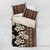 Bula Fiji Masi Bedding Set Tapa Tropical Hibiscus Half Stylized - Polynesian Pride