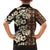 Bula Fiji Masi Family Matching Off The Shoulder Long Sleeve Dress and Hawaiian Shirt Tapa Tropical Hibiscus Half Stylized - Polynesian Pride