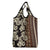 Bula Fiji Masi Grocery Bag Tapa Tropical Hibiscus Half Stylized - Polynesian Pride