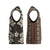 Bula Fiji Masi Christmas Knitted V-Neck Vest Tapa Tropical Hibiscus Half Stylized - Polynesian Pride