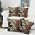 Bula Fiji Masi Pillow Cover Tapa Tropical Hibiscus Half Stylized - Polynesian Pride