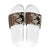 Bula Fiji Masi Slide Sandals Tapa Tropical Hibiscus Half Stylized - Polynesian Pride