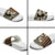 Bula Fiji Masi Slide Sandals Tapa Tropical Hibiscus Half Stylized - Polynesian Pride