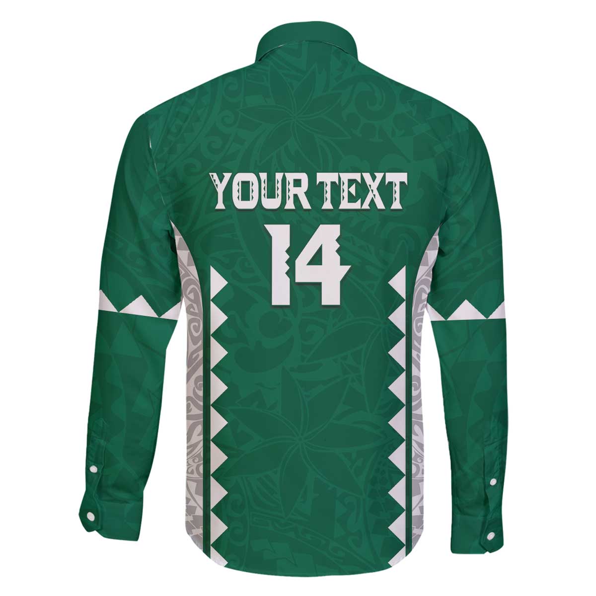 Custom Hawaii Volleyball Family Matching Off The Shoulder Long Sleeve Dress and Hawaiian Shirt Hawaiian Kakau Pattern LT14 - Polynesian Pride