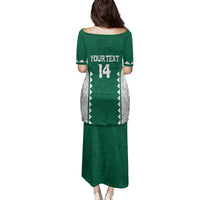 Custom Hawaii Volleyball Family Matching Puletasi and Hawaiian Shirt Hawaiian Kakau Pattern LT14 - Polynesian Pride