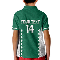 Custom Hawaii Volleyball Kid Polo Shirt Hawaiian Kakau Pattern LT14 - Polynesian Pride