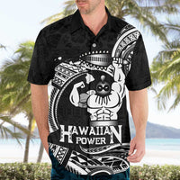 Black Hawaii Ikaika Warrior Hawaiian Shirt Hawaiian Power LT14 - Polynesian Pride