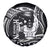 Black Hawaii Ikaika Warrior Spare Tire Cover Hawaiian Power