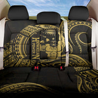 Gold Hawaii Ikaika Warrior Back Car Seat Cover Hawaiian Power LT14 One Size Gold - Polynesian Pride
