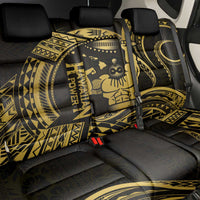 Gold Hawaii Ikaika Warrior Back Car Seat Cover Hawaiian Power LT14 - Polynesian Pride
