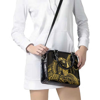 Gold Hawaii Ikaika Warrior Shoulder Handbag Hawaiian Power LT14 - Polynesian Pride