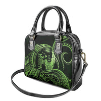 Green Hawaii Ikaika Warrior Shoulder Handbag Hawaiian Power LT14 - Polynesian Pride