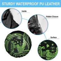Green Hawaii Ikaika Warrior Spare Tire Cover Hawaiian Power