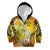 Polynesia Easter Day Kid Hoodie He Is Risen Lilium Longiflorum Polynesian Pattern
