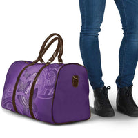 Polynesia Lupus Awareness Month Travel Bag Warrior Purple Ribbon Polynesian Butterflies