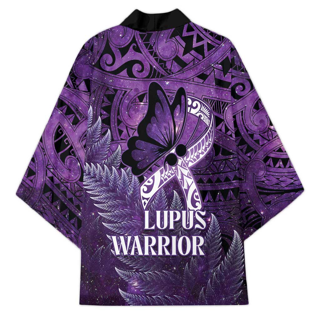 Lupus Awareness Month New Zealand Kimono Be Strong Warrior Maori Silver Fern