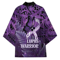 Lupus Awareness Month New Zealand Kimono Be Strong Warrior Maori Silver Fern