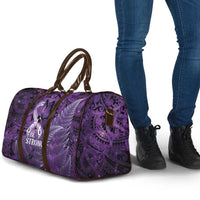 Lupus Awareness Month New Zealand Travel Bag Be Strong Warrior Maori Silver Fern LT14 - Polynesian Pride