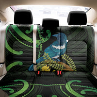 New Zealand Tui Bird Back Car Seat Cover Aotearoa Maori With Kowhai Flowers LT14 - Polynesian Pride