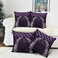 Purple Matariki New Zealand Pillow Cover Maori Poutama Galaxy Vibes LT14 - Polynesian Pride