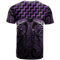 Purple Matariki New Zealand T Shirt Maori Poutama Galaxy Vibes LT14 - Polynesian Pride