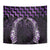 Purple Matariki New Zealand Tapestry Maori Poutama Galaxy Vibes