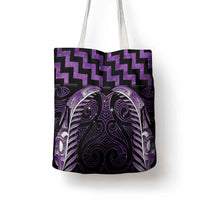 Purple Matariki New Zealand Tote Bag Maori Poutama Galaxy Vibes LT14 - Polynesian Pride