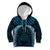 Blue Matariki New Zealand Kid Hoodie Maori Poutama Galaxy Vibes
