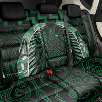 Green Matariki New Zealand Back Car Seat Cover Maori Poutama Galaxy Vibes LT14 - Polynesian Pride