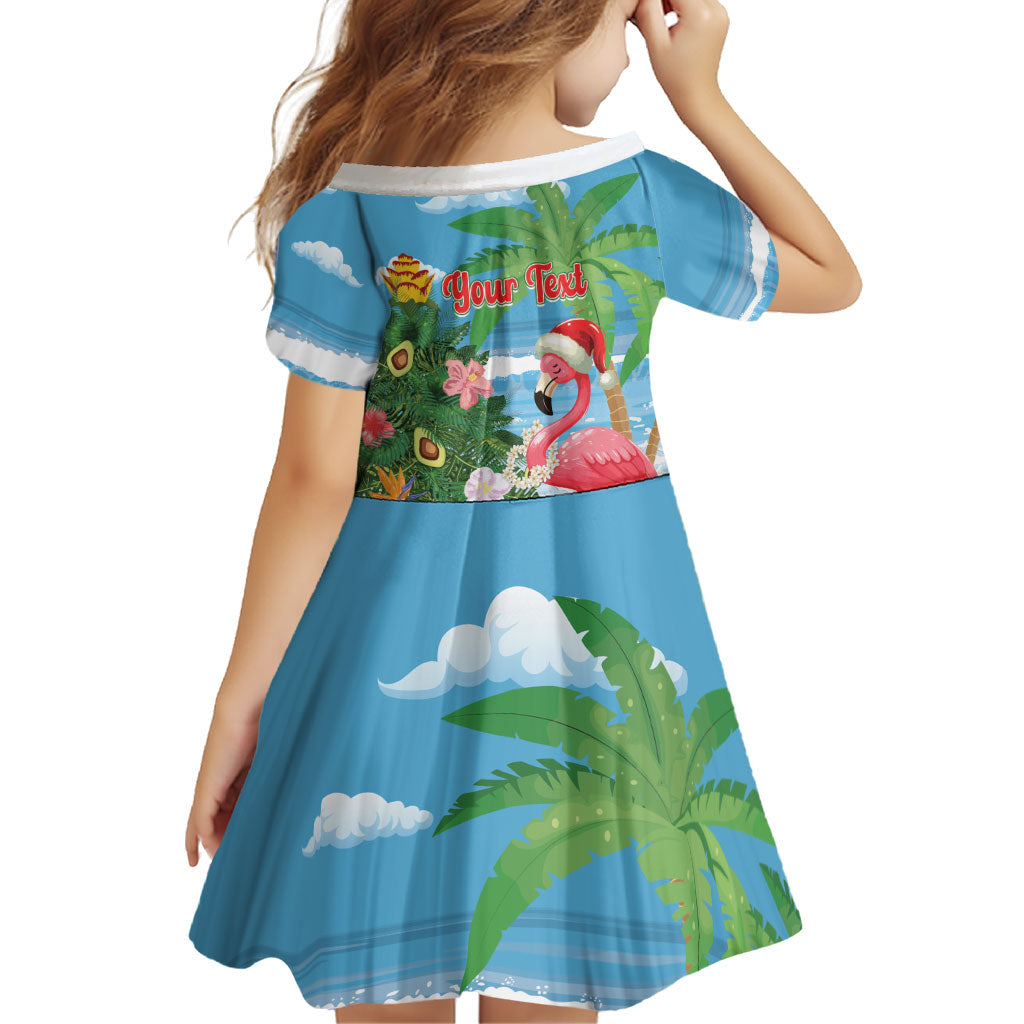 Flamingo Hawaii Summer Christmas Personalized Family Matching Summer Maxi Dress and Hawaiian Shirt Mele Kalikimaka Beachy Vibes LT14 - Polynesian Pride