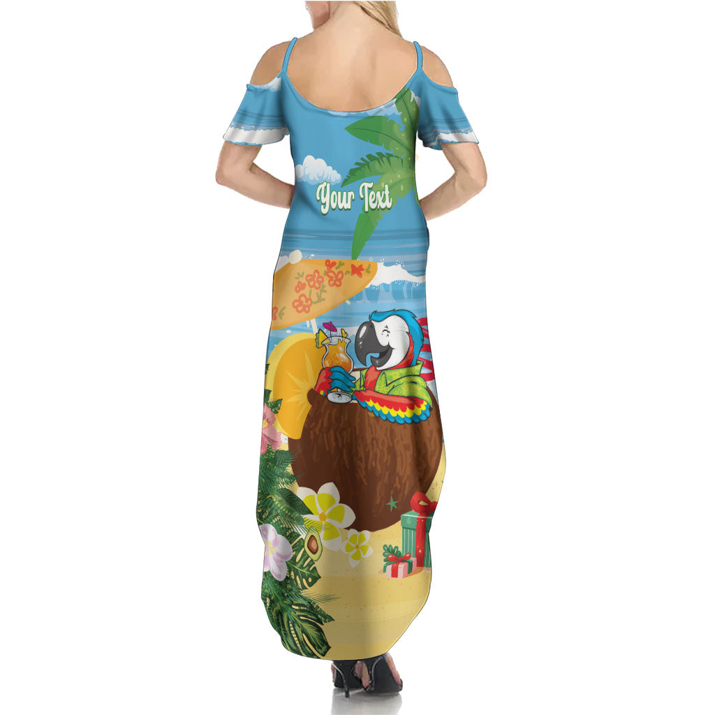 Chilling Parrot Hawaii Summer Christmas Personalized Family Matching Summer Maxi Dress and Hawaiian Shirt It's 5 O'Clock Somewhere Beachy Vibes LT14 - Polynesian Pride