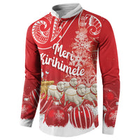 New Zealand Christmas In July Personalised Button Sweatshirt Funny Santa Sheep Meri Kirihimete Red LT14 - Polynesian Pride