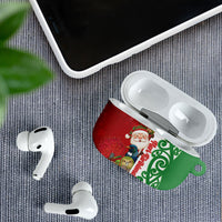 Meri Kirihimete New Zealand AirPods Case Cute Santa NZ Animals and Pohutukawa LT14 - Polynesian Pride