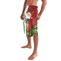 Meri Kirihimete New Zealand Personalised Lavalava Cute Santa NZ Animals and Pohutukawa LT14 - Polynesian Pride