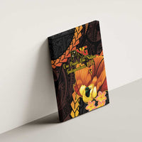 Papua New Guinea Independence Day Canvas Wall Art 50th Anniversary Papua Niu Gini Bird Of Paradise LT14 - Polynesian Pride
