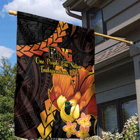 Papua New Guinea Independence Day Garden Flag 50th Anniversary Papua Niu Gini Bird Of Paradise LT14 - Polynesian Pride