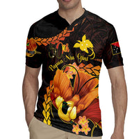 Papua New Guinea Independence Day Rugby Jersey 50th Anniversary Papua Niu Gini Bird Of Paradise LT14 - Polynesian Pride
