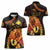 Papua New Guinea Independence Day Women Polo Shirt 50th Anniversary Papua Niu Gini Bird Of Paradise LT14