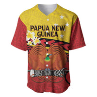 Papua New Guinea Independence Day Baseball Jersey Since 1975 Unity In Diversity LT14 Red - Polynesian Pride