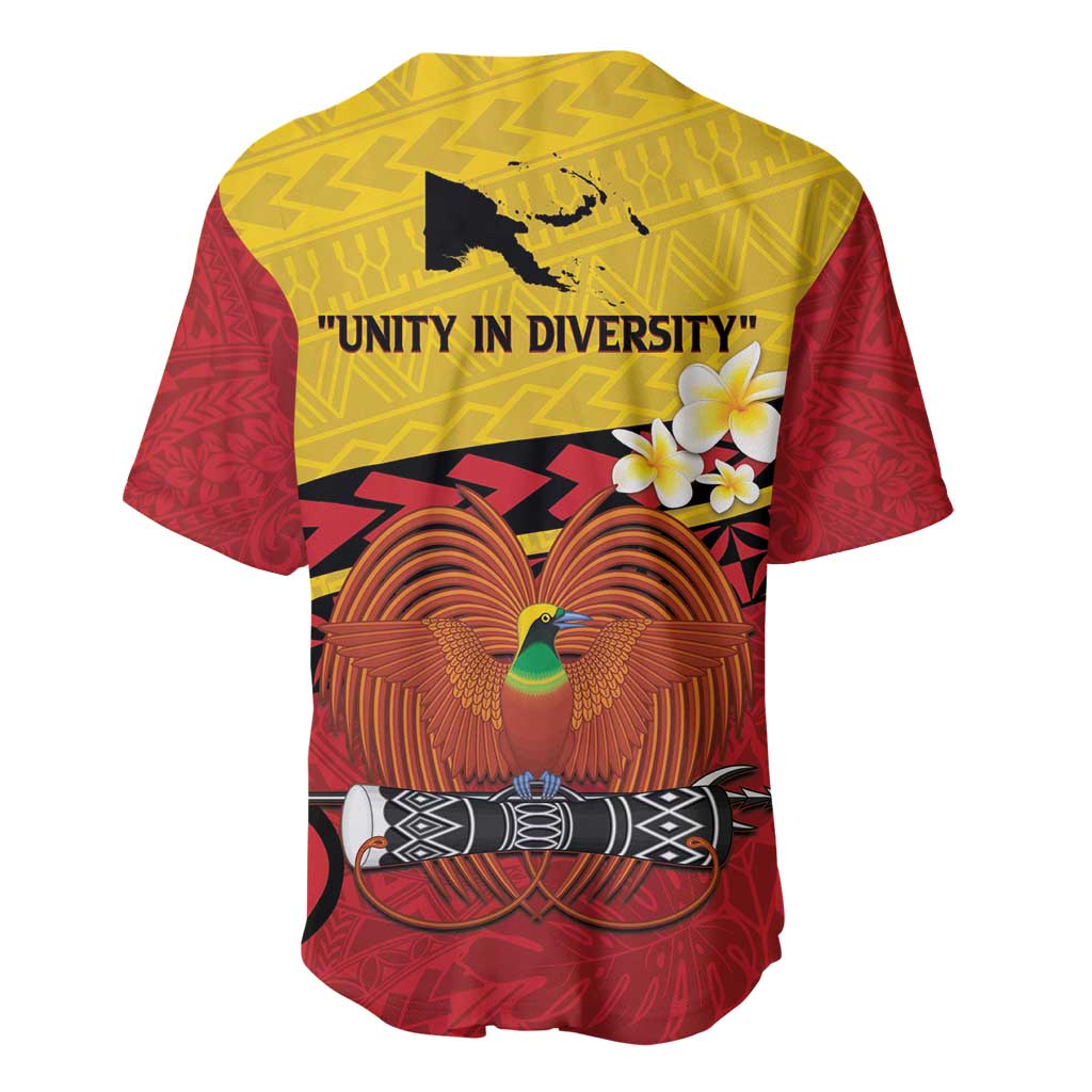 Papua New Guinea Independence Day Baseball Jersey Since 1975 Unity In Diversity LT14 - Polynesian Pride