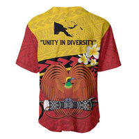 Papua New Guinea Independence Day Baseball Jersey Since 1975 Unity In Diversity LT14 - Polynesian Pride