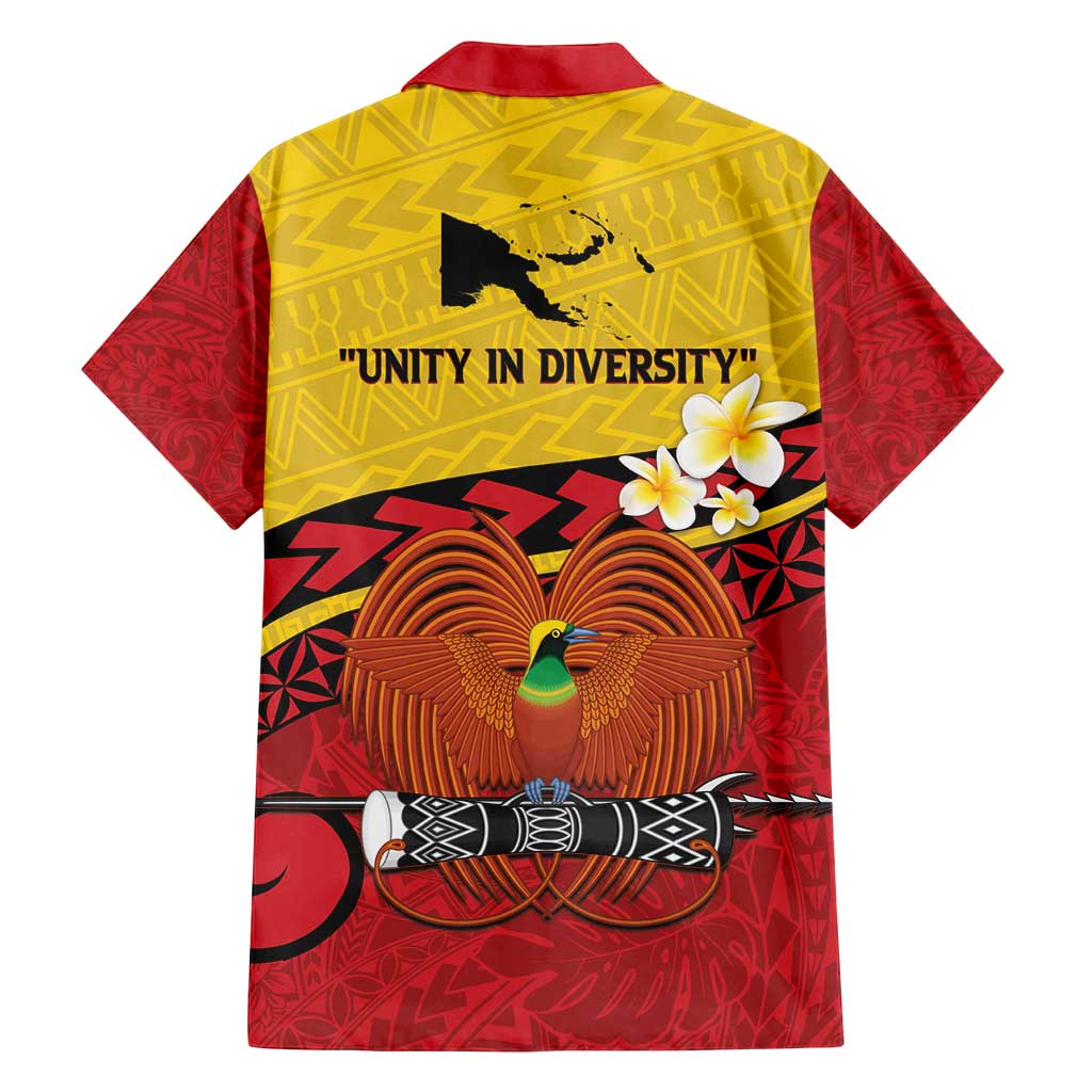 Papua New Guinea Independence Day Family Matching Summer Maxi Dress and Hawaiian Shirt Since 1975 Unity In Diversity LT14 - Polynesian Pride