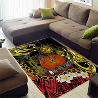 Papua New Guinea 50th Independence Anniversary Area Rug Independen Stet bilong Papua Niu Gini LT14 - Polynesian Pride