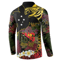 Papua New Guinea 50th Independence Anniversary Button Sweatshirt Independen Stet bilong Papua Niu Gini LT14