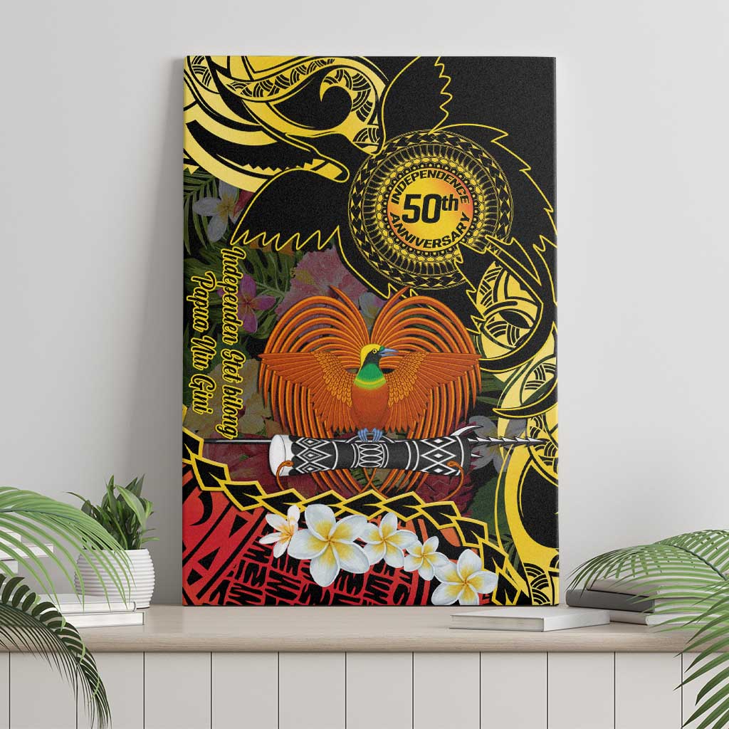 Papua New Guinea 50th Independence Anniversary Canvas Wall Art Independen Stet bilong Papua Niu Gini LT14 - Polynesian Pride
