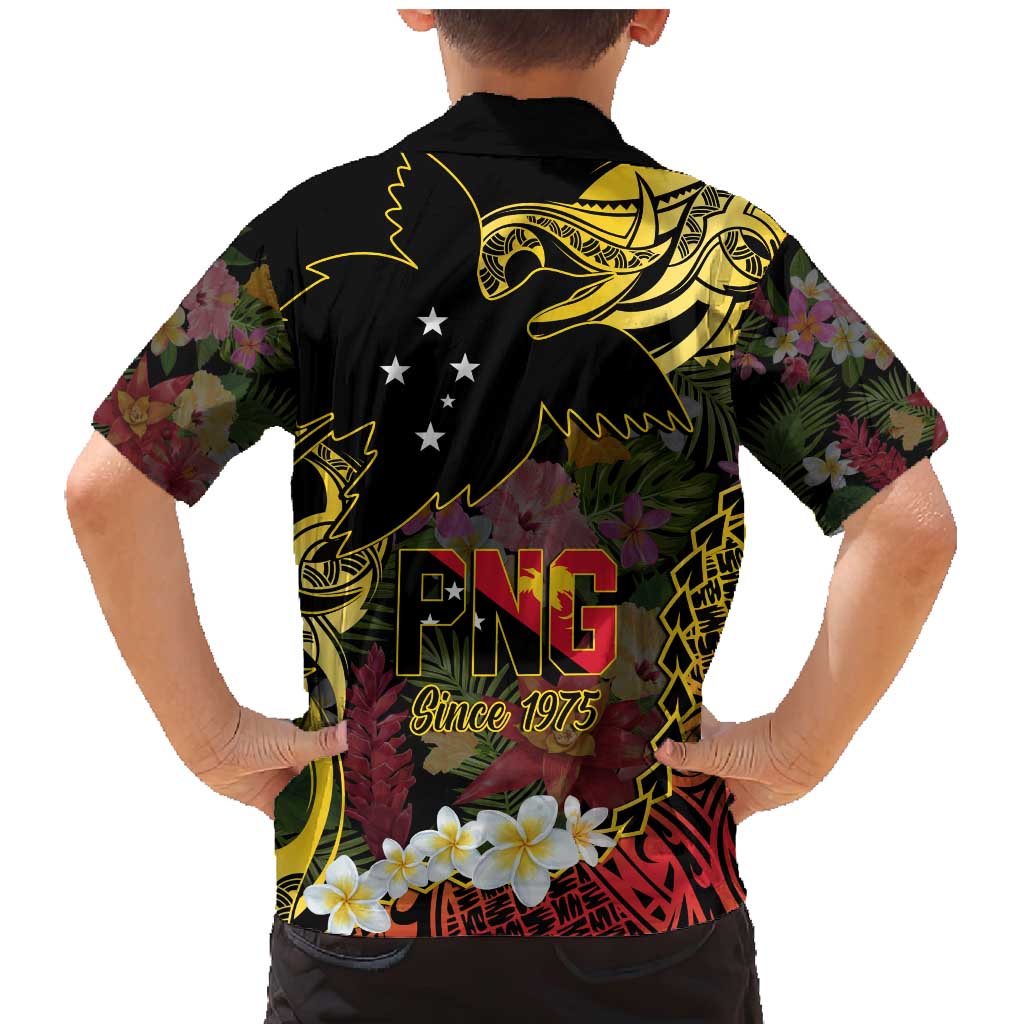 Papua New Guinea 50th Independence Anniversary Family Matching Mermaid Dress and Hawaiian Shirt Independen Stet bilong Papua Niu Gini LT14 - Polynesian Pride