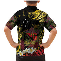 Papua New Guinea 50th Independence Anniversary Family Matching Mermaid Dress and Hawaiian Shirt Independen Stet bilong Papua Niu Gini LT14 - Polynesian Pride
