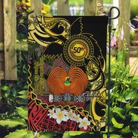 Papua New Guinea 50th Independence Anniversary Garden Flag Independen Stet bilong Papua Niu Gini LT14 Garden Flag Black - Polynesian Pride